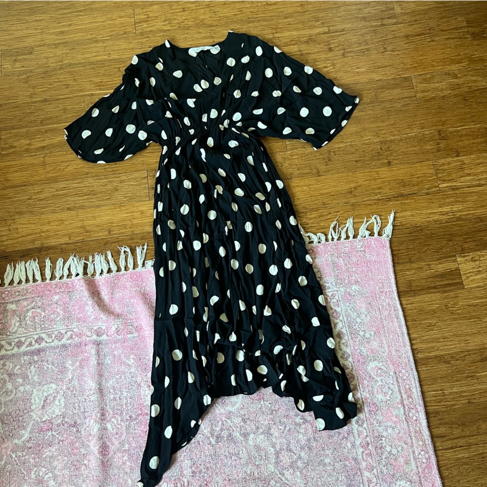 & Other Stories polka dot dress